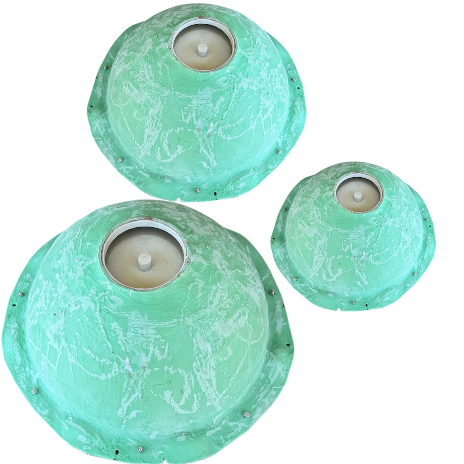3-Piece Bowl Concrete Planter Mold Set